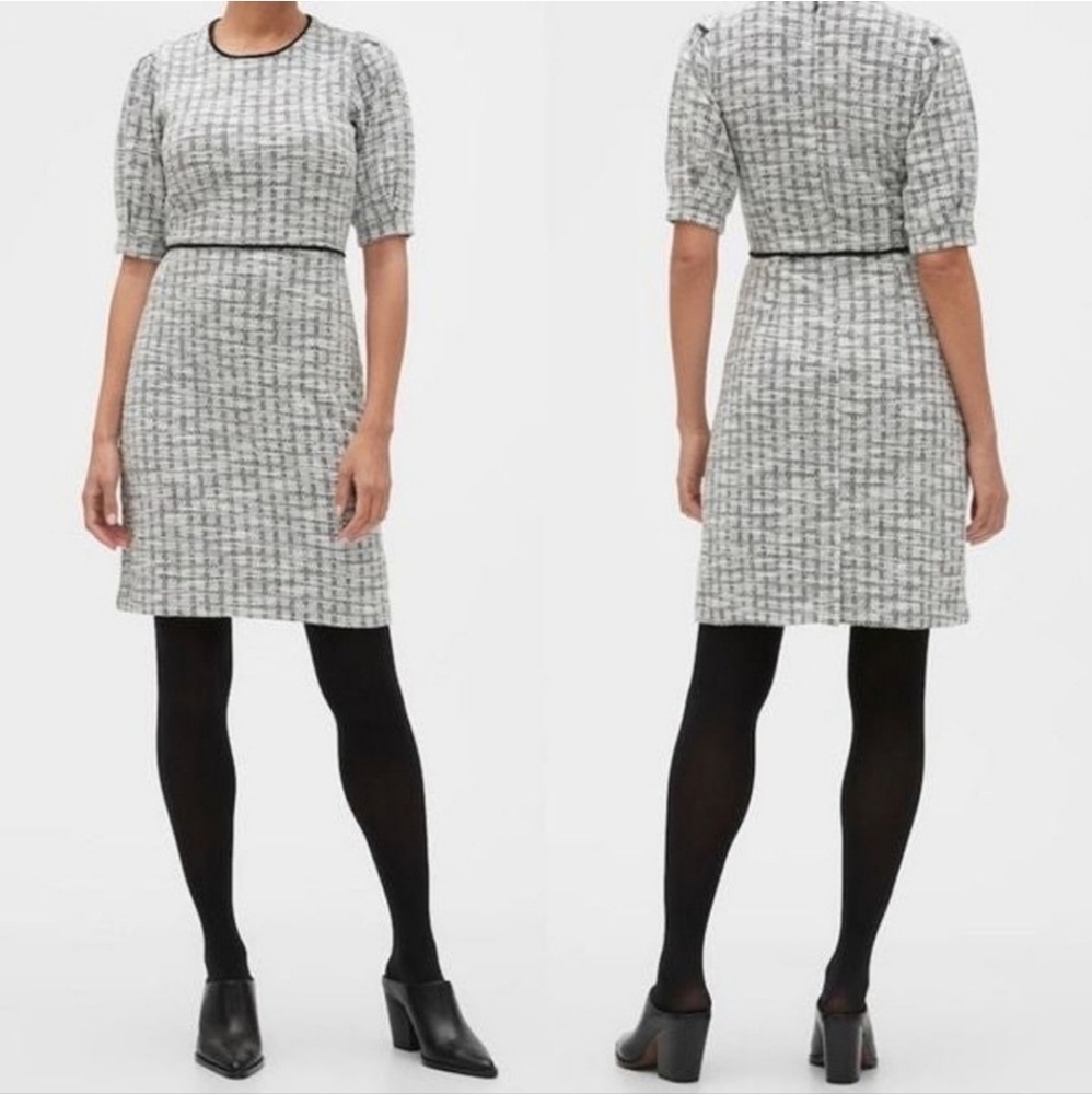 NWT Banana Republic Factory Textured Fitted Shift Dress